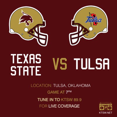 Texas State vs Tulsa Graphic