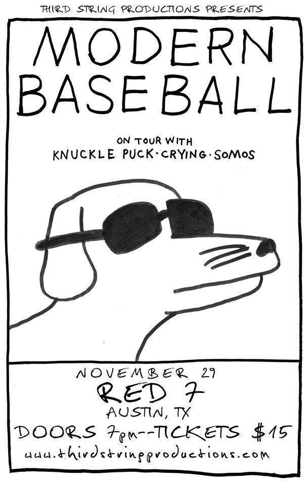 modern baseball and knuckle punch tour