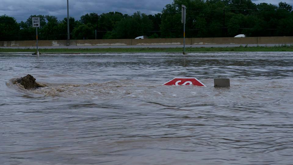 Memorial weekend flood. San Marcos.