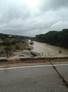 the blanco river rises by Wimberley