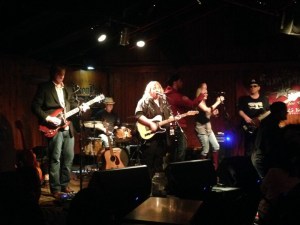 Julie Nolen at Saxon Pub CD Release - Photo by Jimmy Preston