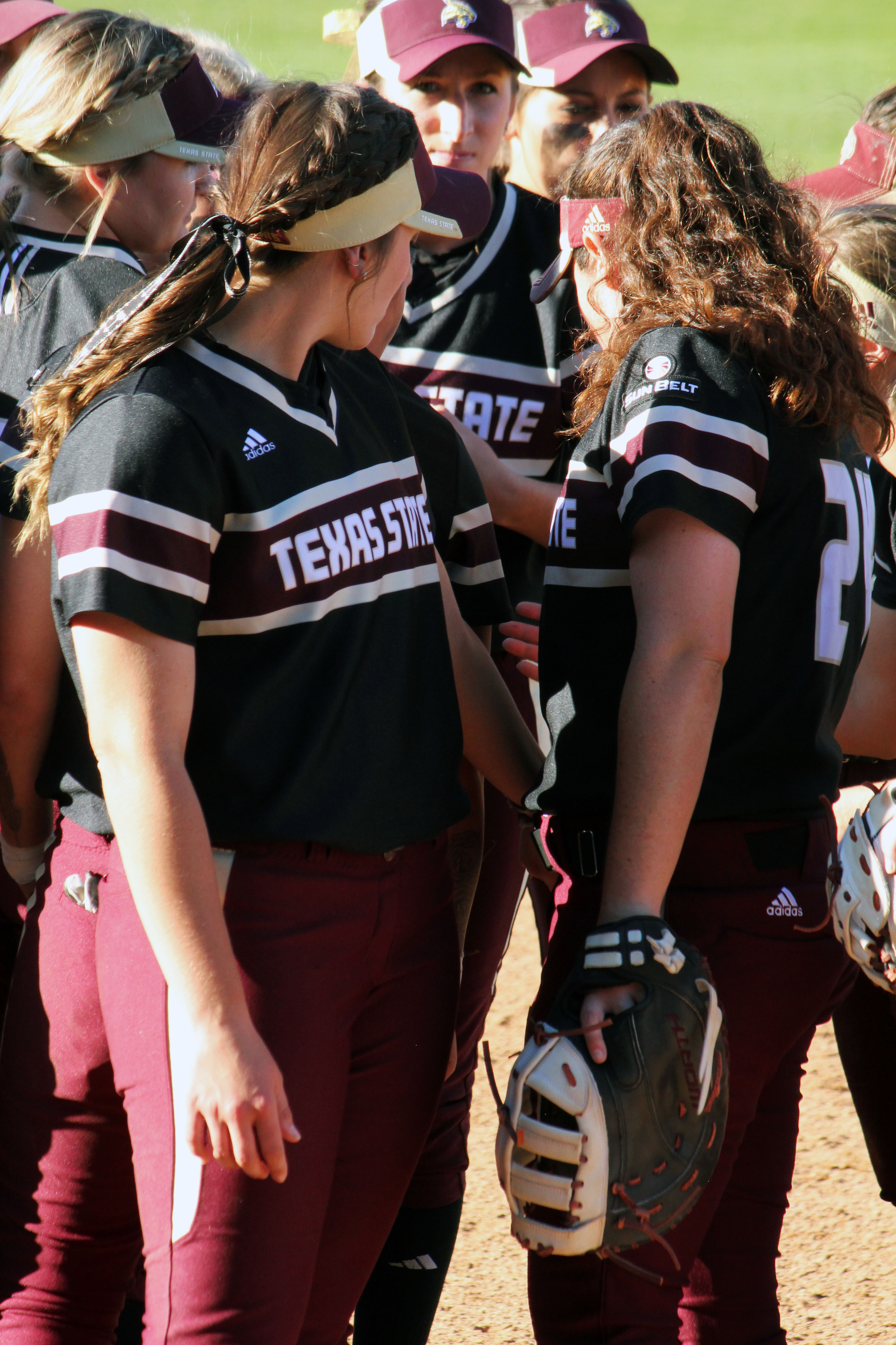 The Texas State softball team will be playing in the Tuscaloosa regional tournament. Photo by Madison Tyson.