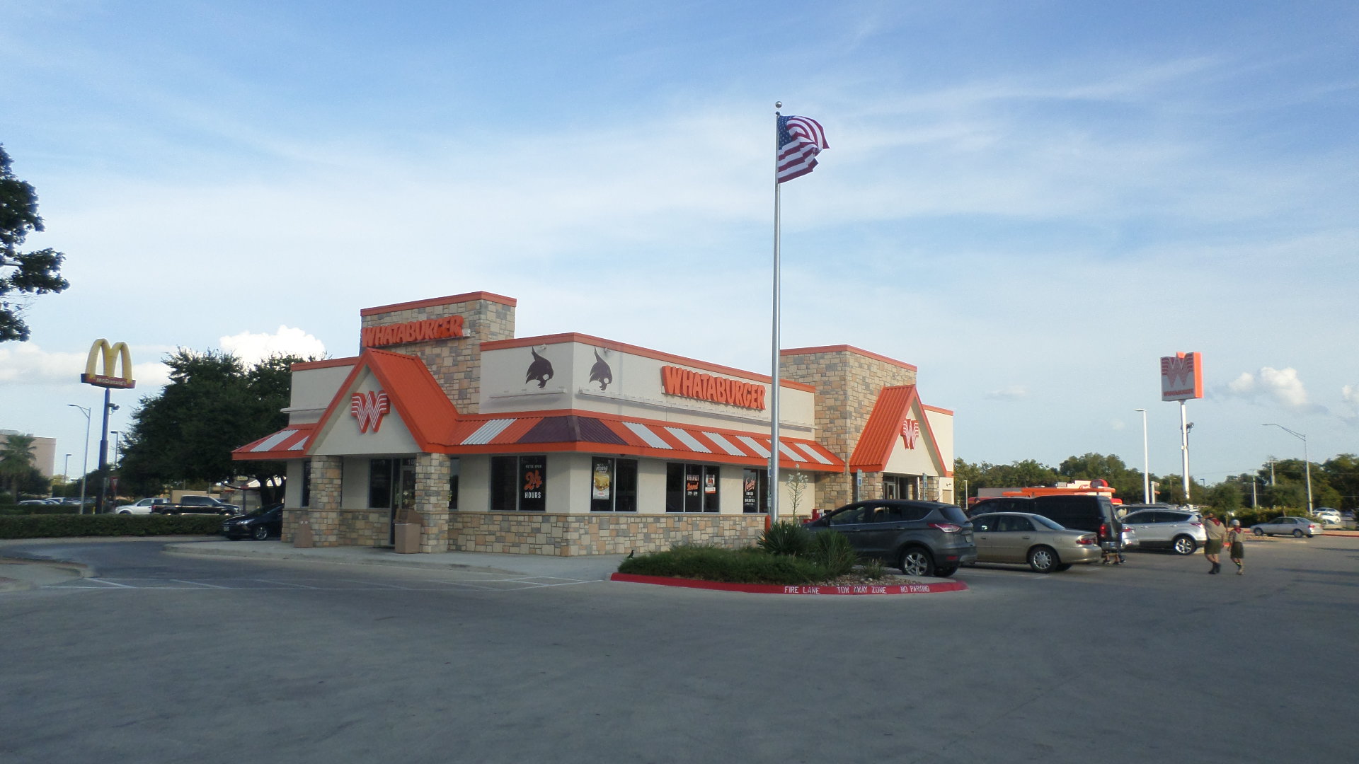 The Whataburger located off of I-35 and Redwood is one of the most profitable Whataburger's in Texas. Photo by Austin Cowan.