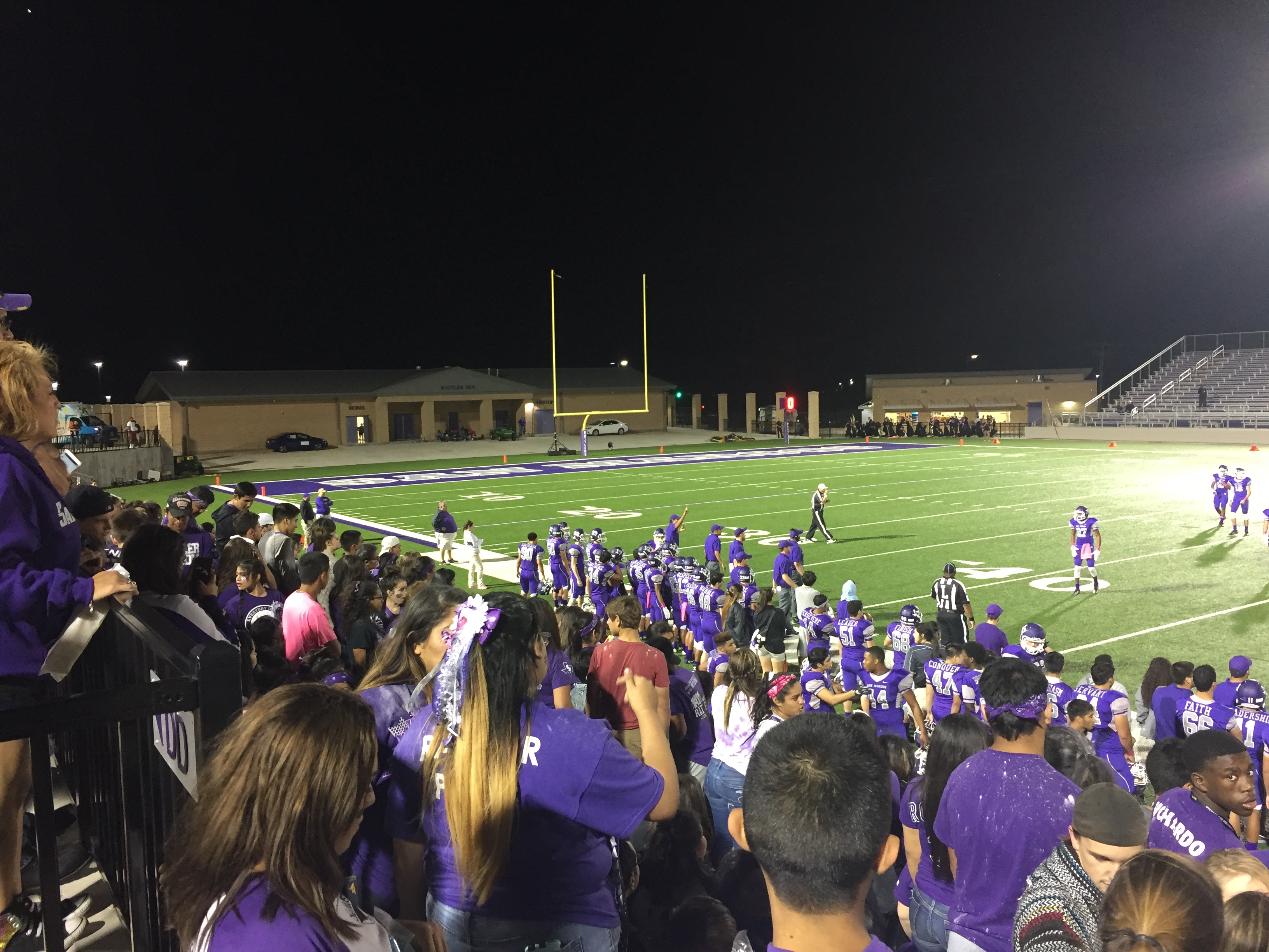 San Marcos High School beat Akins High School for their Homecoming game. Photo by Alex Gifford.