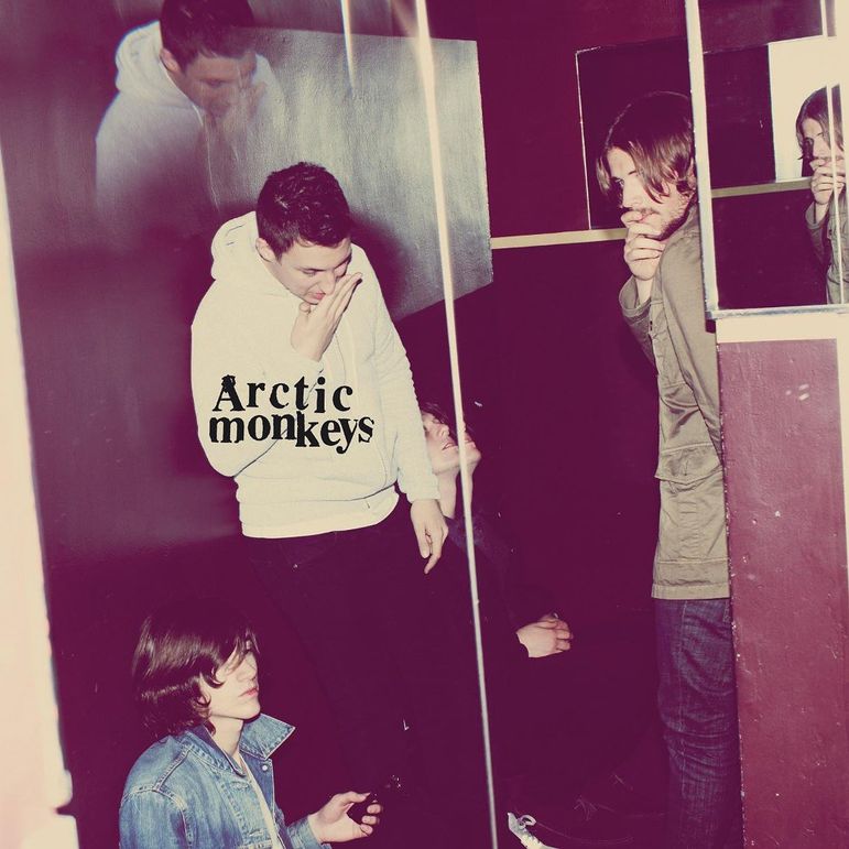 Album art for the Arctic Monkeys’ 3rd studio album titled Humbug.