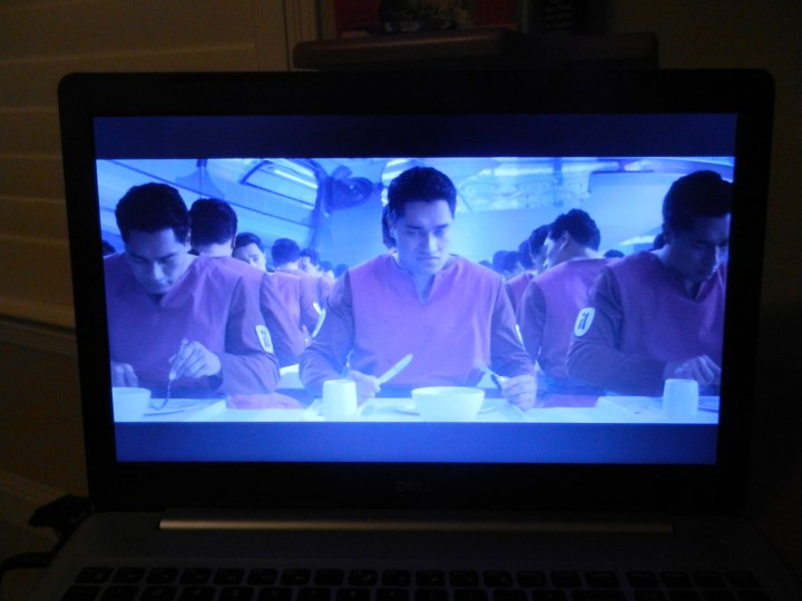 A scene from Star Wars Episode II: Attack of the Clones featuring clone troopers.