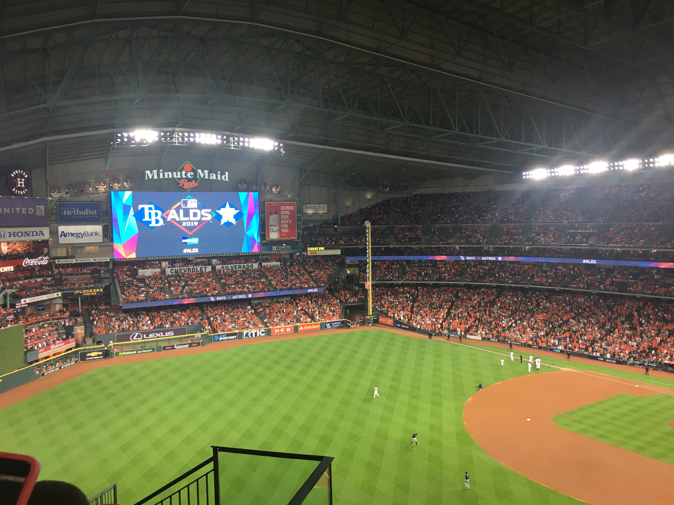 The Stadium is Minute Maid Park. Minute Maid Park is the home field of the Houston Astros