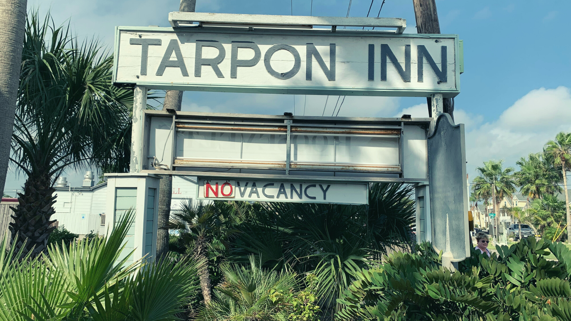 Photo of the Tarpon Inn sign