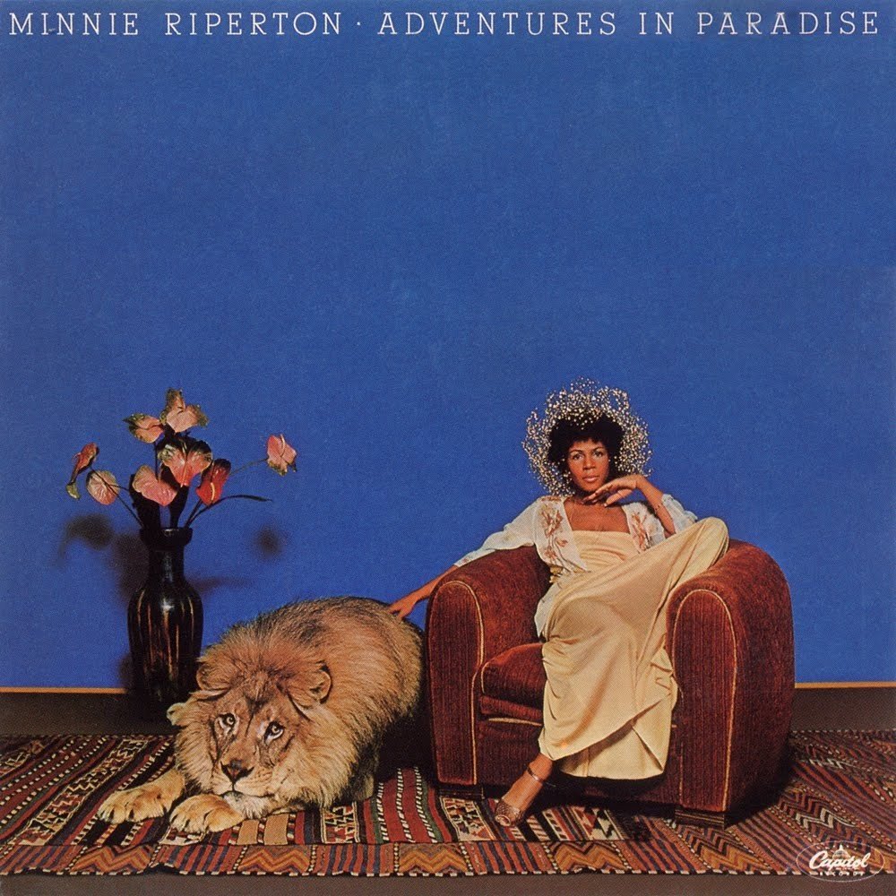 This is the cover art to Minnie Riperton's Adventures in Paradise