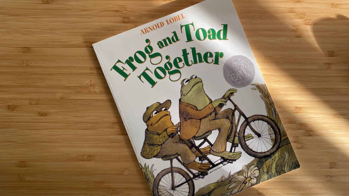 The cover of "Frog and Toad Together" by Arnold Lobel.