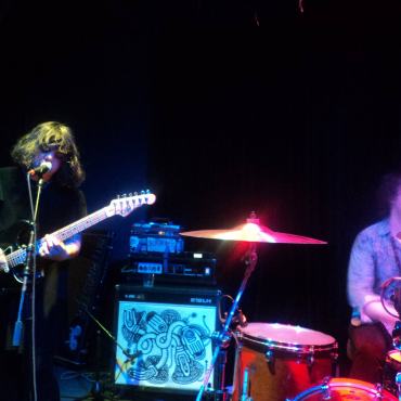 Close-up of Screaming Females in Blue Lighting