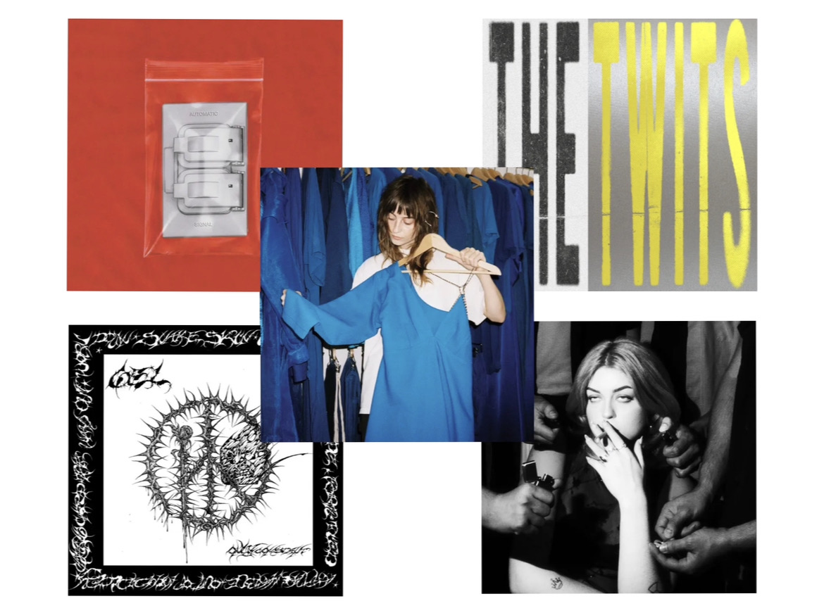 mage includes various album covers by Faye Webster, Automatic, bar italia, Gel, and wilt