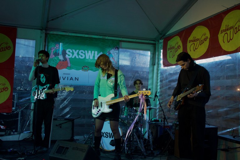full band photo of the spanish-german band GRIMA
