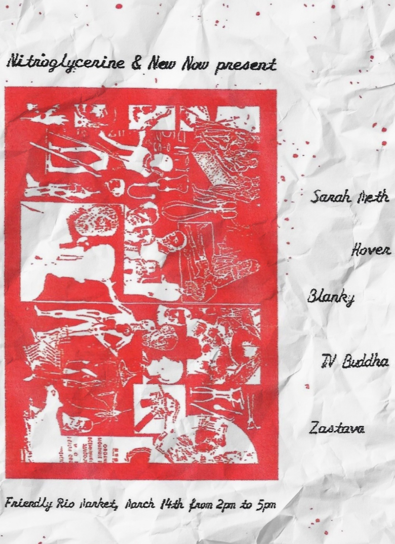 A Flyer featuring a handful of bands