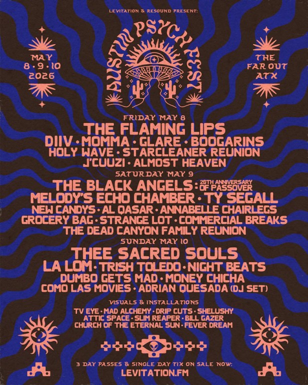 Austin Psych Fest Lineup