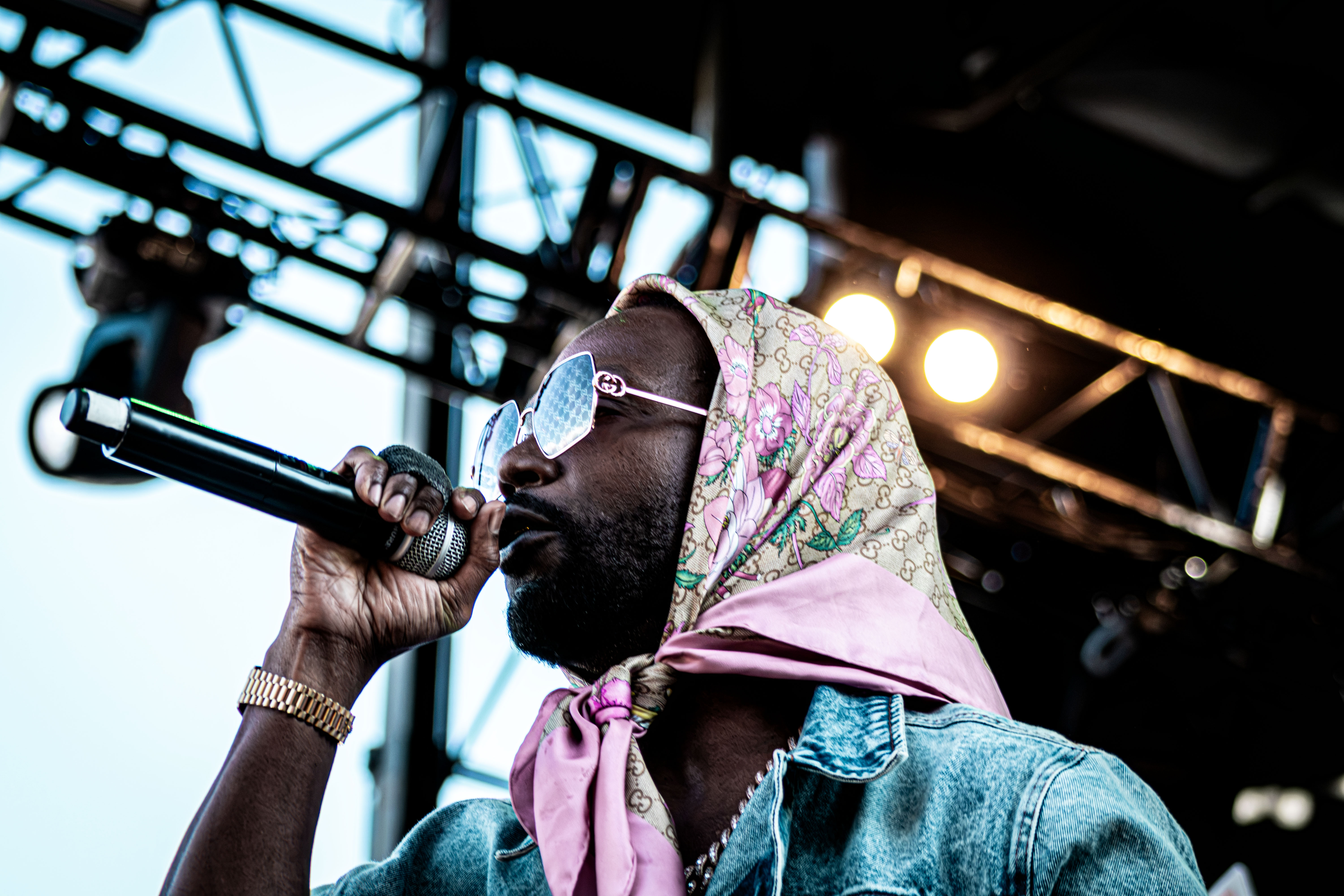 Juicy J performing at the San Marcos Block Party in 2026 