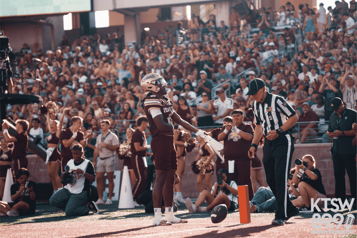 Davien Jackson after his Touchdown