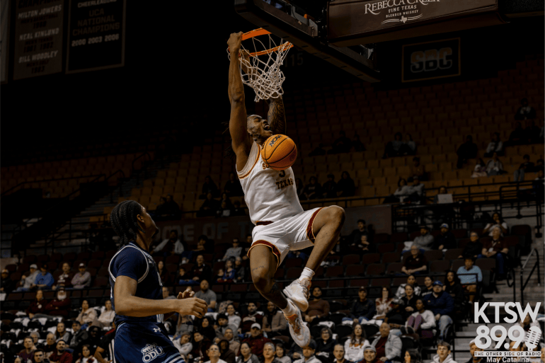 Bobcats slamming it down against ACU 
