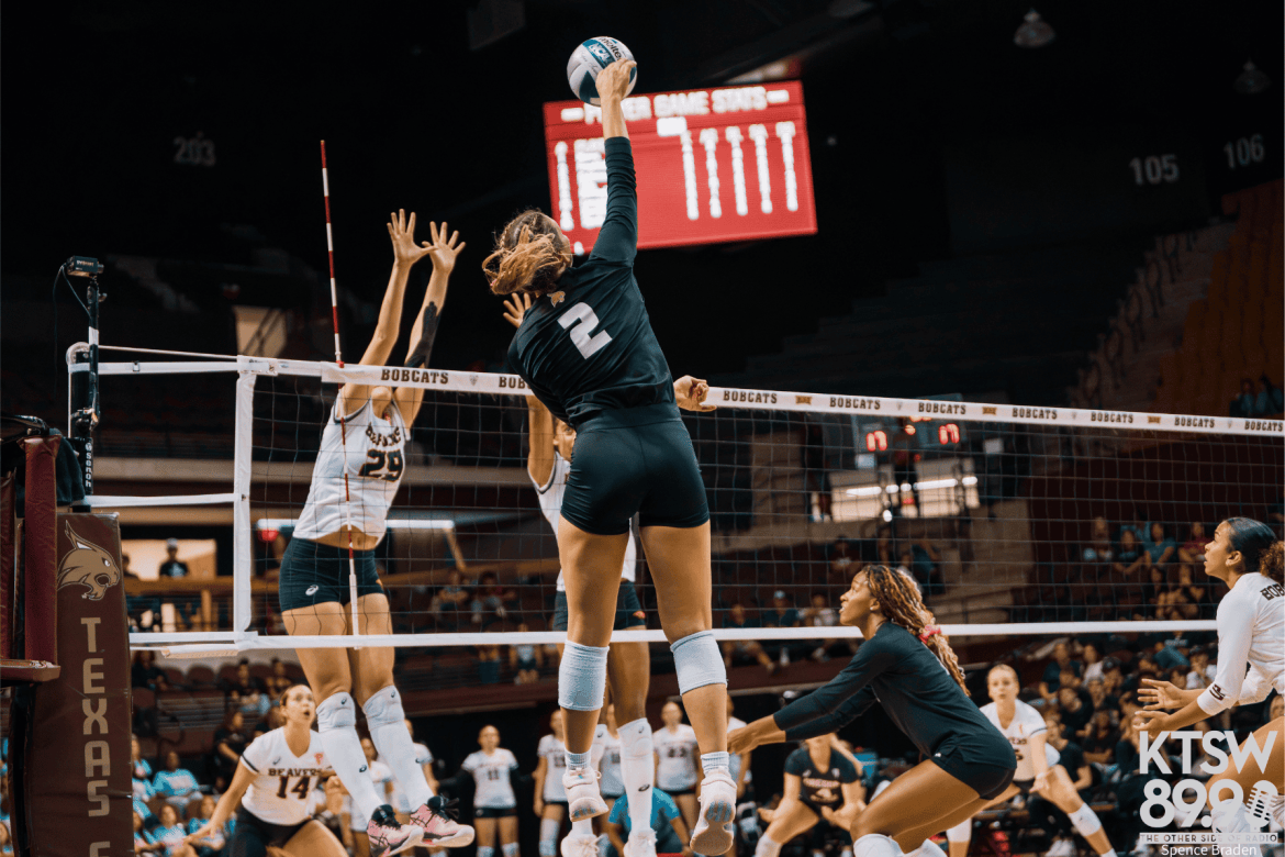 Peyton McKee delivering a kill